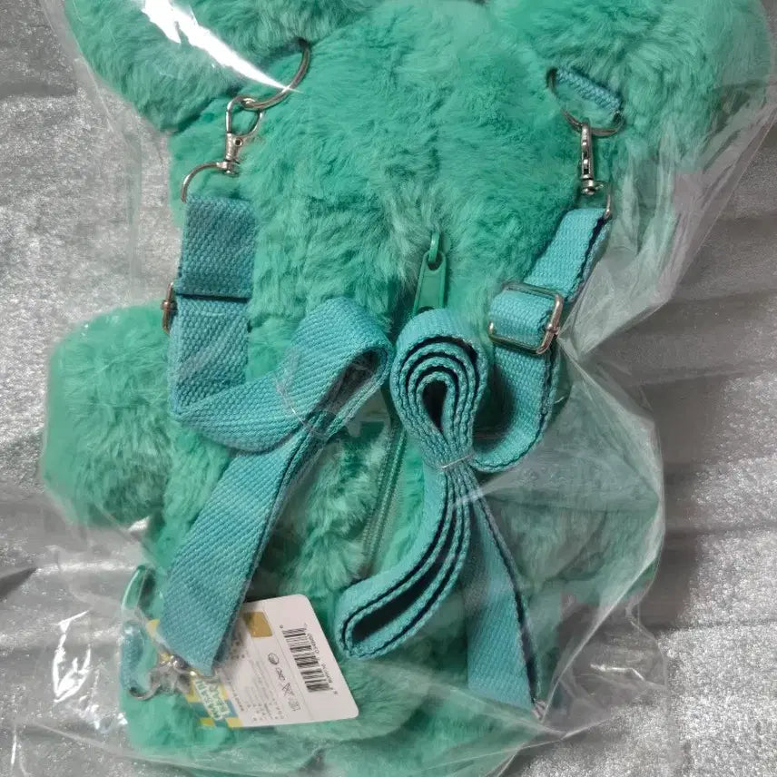 [BUNJANG] Wasabi Bear Backpack Bag Plush / [새상품]와사비 베어 백팩 가방 인형