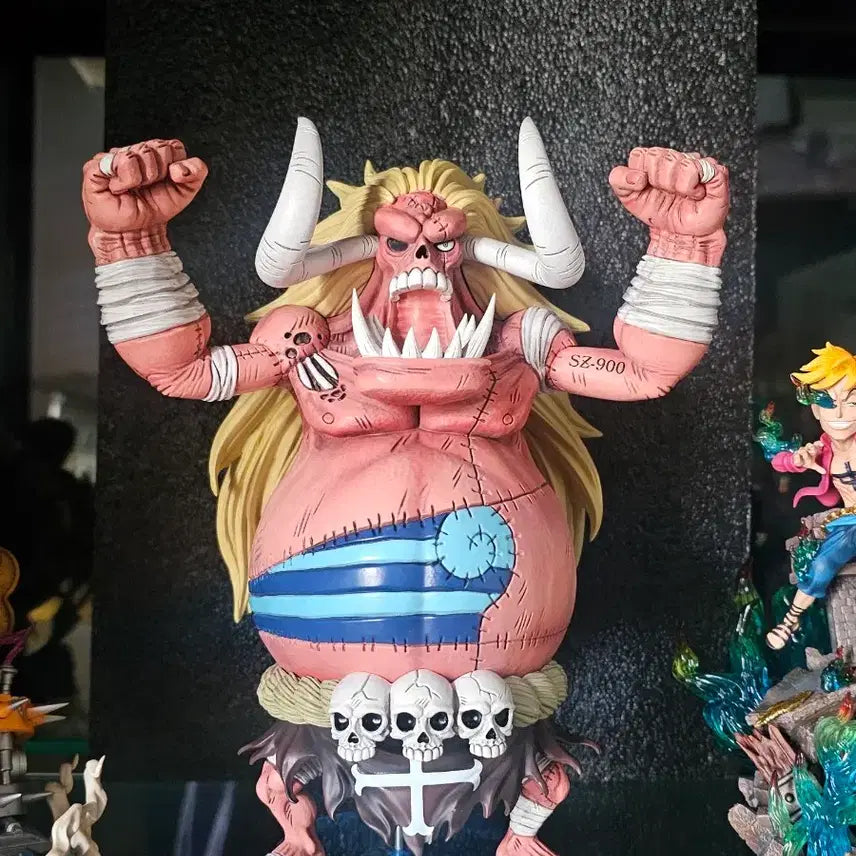[BUNJANG] YZ Studio One Piece Monkey D. Garp Thriller Bark Arc Resin Figure / 원피스 마인 오즈 (YZ Studio) 레진 피규어