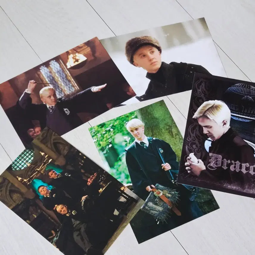 [BUNJANG] Harry Potter Malfoy Snape Slytherin Official Postcard Photocard Set / 해리포터 말포이 스네이프 슬리데린 정품 엽서 포토카드 세트