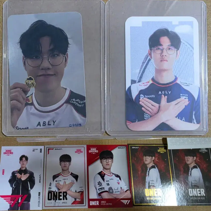 [BUNJANG] T1 Faker MSI Amhaeng Cheonmun Bault Photocard / T1 오너 msi 암행천문 bault 포카