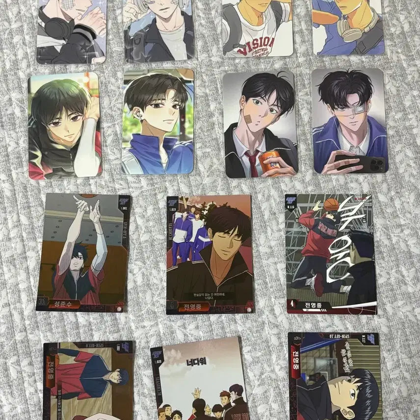[BUNJANG] Garbage Time Jeon Young-jung, Sung Joon-soo Unofficial Photocard Bundle Set / 가비지타임 전영중 성준수 비공식 포토카드 공식 콜렉팅카드 일괄