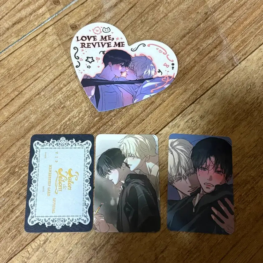 [BUNJANG] SalondeBonde Rebom Romantic Apocalypse Heart Coaster Lucky Draw Photocard Bundle Set / 살롱드르봉 레봄 낭묵 낭만묵시록 하트코스터 입특 특전 포카 일괄
