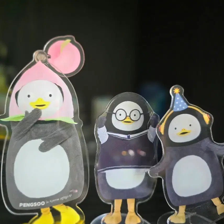 [BUNJANG] Pengsoo Acrylic Stand Set / 펭수 아크릴 스탠드