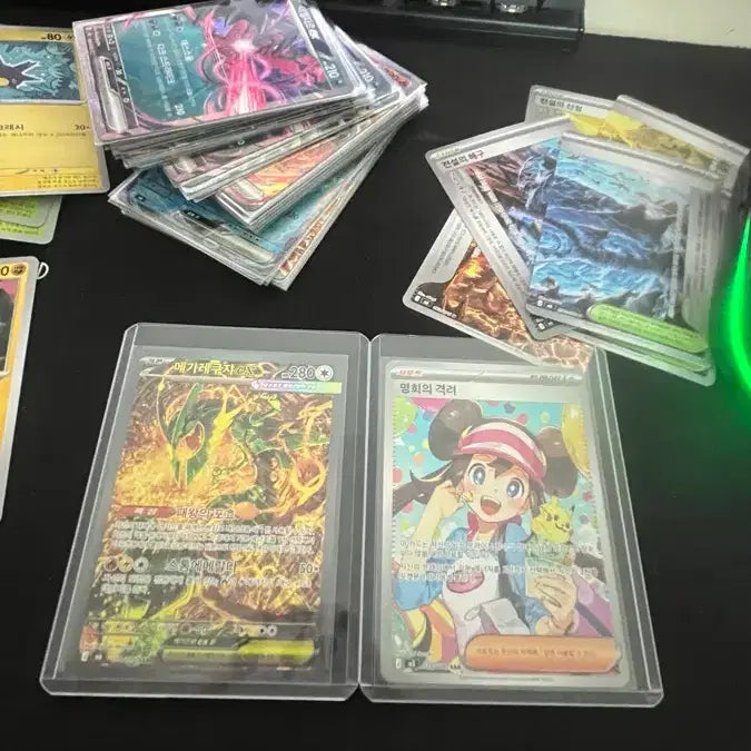 [BUNJANG] Pokemon Card - Storm Emerald Mega Rayquaza EX SAR / Nihilzero Myunghee&