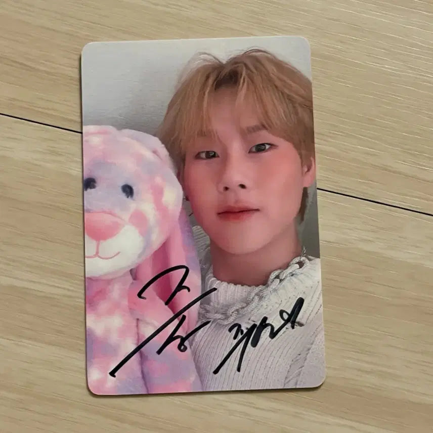 [BUNJANG] Monsta X Joohoney Withmuu Fansign Photocard / 몬스트엑스 주헌 위드뮤 팬싸인회 포카 포토카드 싸포
