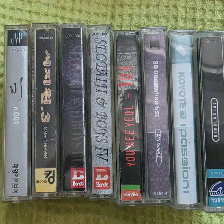[BUNJANG] Bundle Set 20x Cassette Tapes / 카세트 테이프 20개 일괄