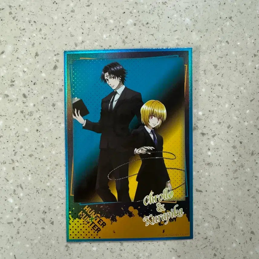 [BUNJANG] Hunter x Hunter Kurapika Chrollo Card Shikishi / 헌터X헌터 크라피카 클로로 카드 색지