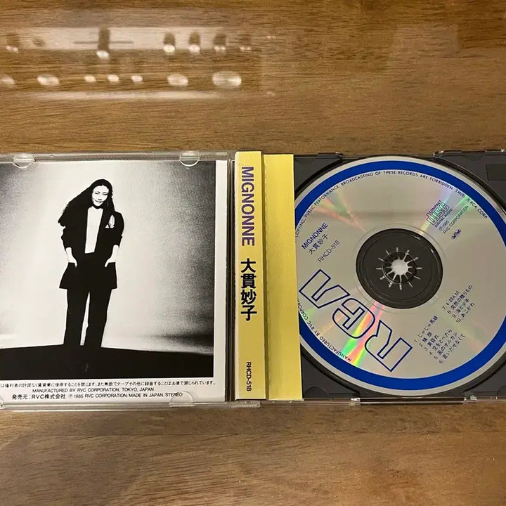 [BUNJANG] Taeko Onuki Mignonne First Press CD / 오누키 타에코(Taeko Onuki) - Mignonne 초판 CD