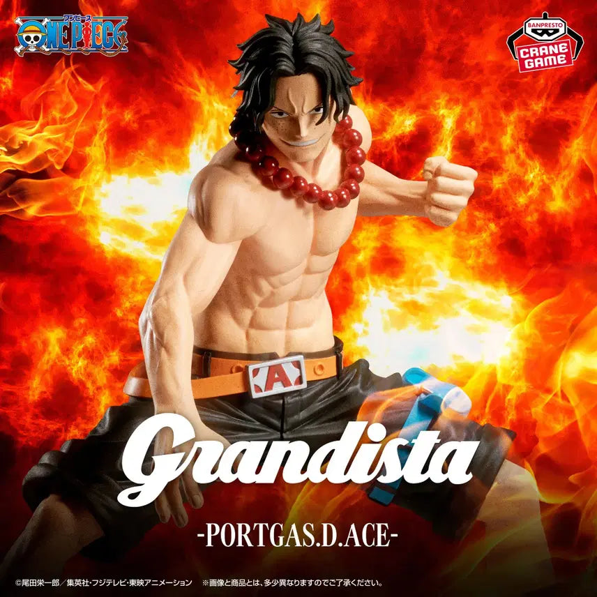 [BUNJANG] Banpresto One Piece Grandista Portgas D. Ace Figure / 반프레스토 원피스 Grandista-PORTGAS D.ACE- 포트거스 D 에이스