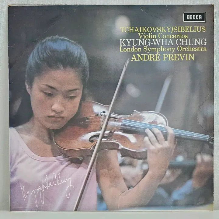 [BUNJANG] Kyung Wha Chung - Tchaikovsky / Sibelius Violin Concertos LP / 정경화-차이코프스키/시벨리우스 바이올린 협주곡