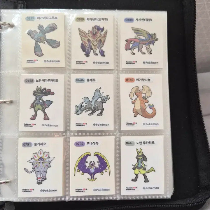 [BUNJANG] Pokemon 30th Anniversary Sticker Set (18 Stickers) Bundle / 포켓몬 30주년 띠부씰 18장 일괄