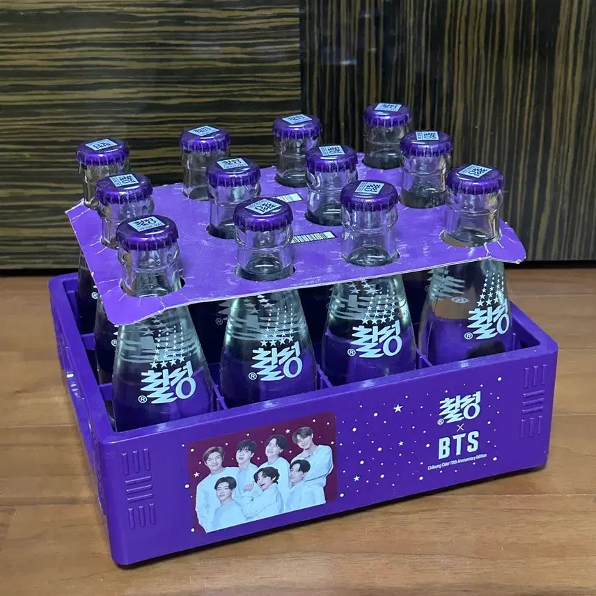 [BUNJANG] Chilsung Cider BTS Limited Edition 12 Bottles / 칠성사이다 BTS 한정판 사이다 12병 한정판 판매합니다.