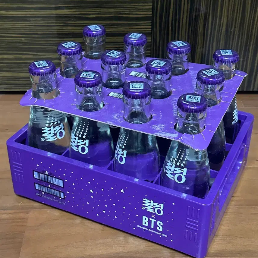 [BUNJANG] Chilsung Cider BTS Limited Edition 12 Bottles / 칠성사이다 BTS 한정판 사이다 12병 한정판 판매합니다.