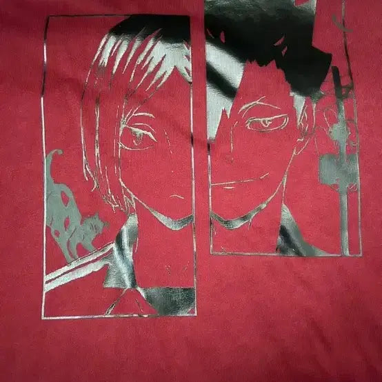 [BUNJANG] Haikyuu!! Nekoma Uniform T-Shirt XL / 하이큐 네코마 티셔츠 일본 유니클로 켄마 쿠로오