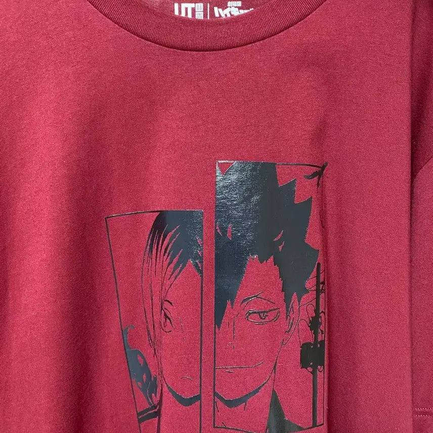 [BUNJANG] Haikyuu!! Nekoma Uniform T-Shirt XL / 하이큐 네코마 티셔츠 일본 유니클로 켄마 쿠로오