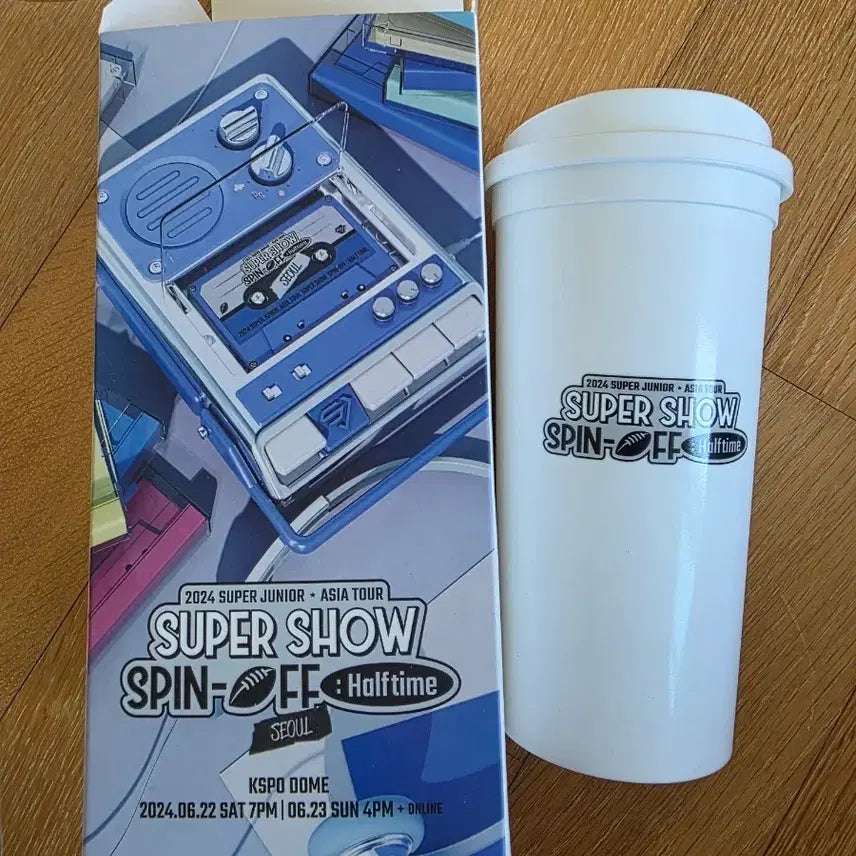 [BUNJANG] Super Show Spin-off Halftime Tumbler / 슈퍼쇼 스핀오프 하프타임 텀블러