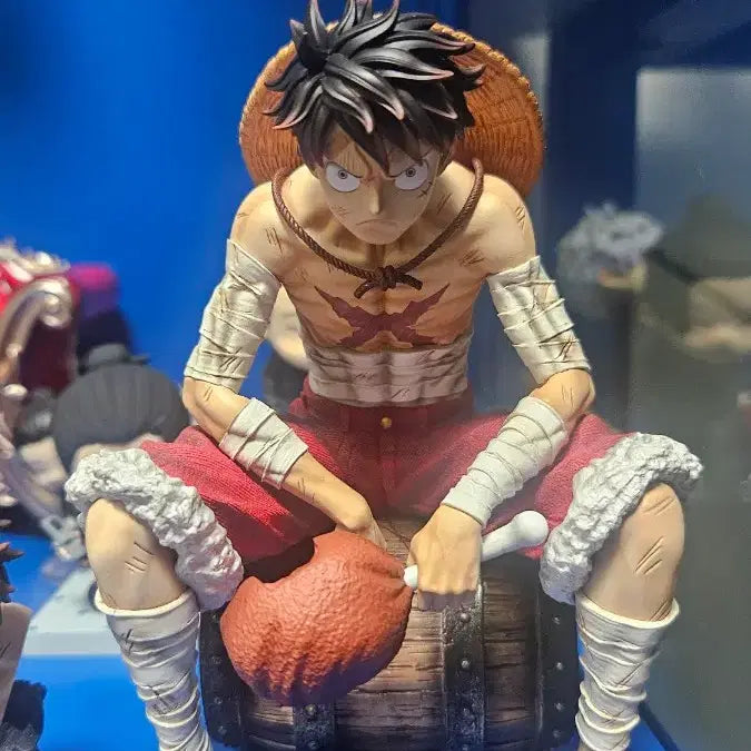 [BUNJANG] BT Studio Luffy Seated Pose Resin Statue / BT studio 원피스 루피 좌상 레진