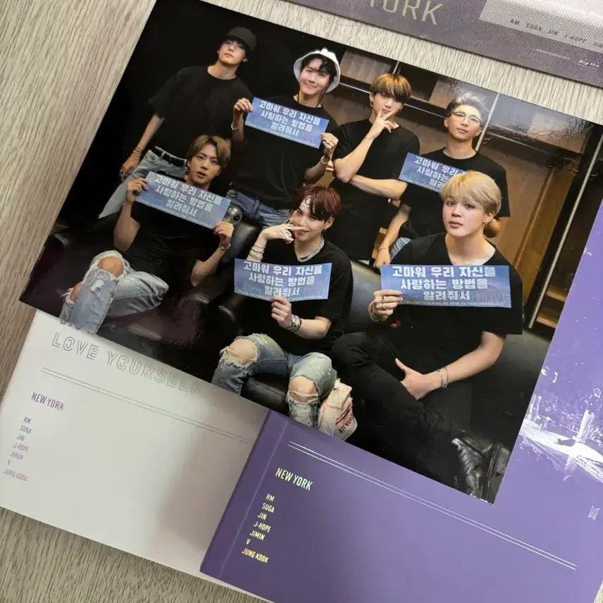 [BUNJANG] BTS J-Hope New York Love Yourself Speak Yourself DVD Photocard / bts 뉴욕 럽셀 DVD 제이홉 포카