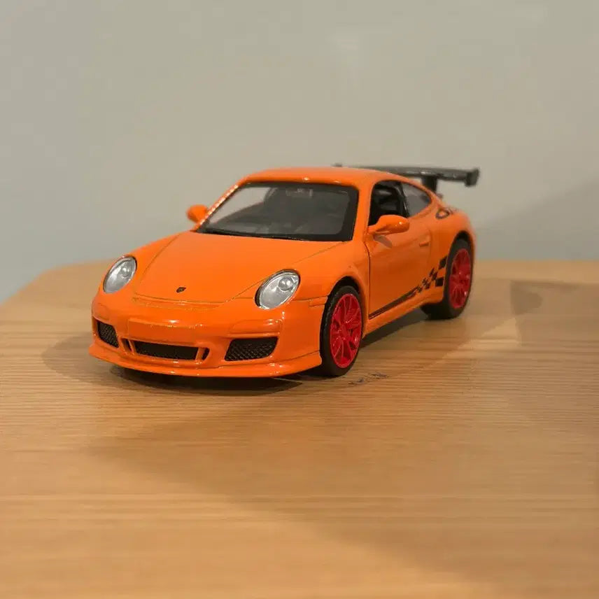 [BUNJANG] Porsche 911 GT3 Orange Model Car / 포르쉐 911 GT3 오렌지색 모형카