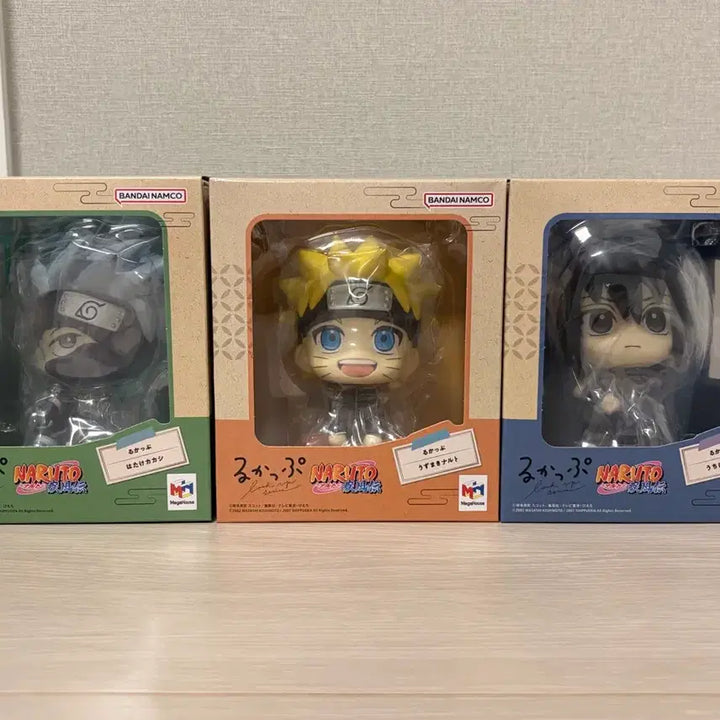 [BUNJANG] Naruto Kakashi Sasuke Look-Up Bundle Set (Sealed) / 택포13) 나루토 카카시 사스케 룩업 미개봉 일괄