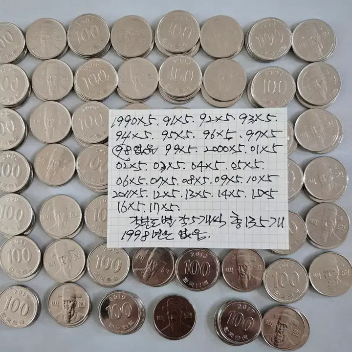[BUNJANG] Sidoan Baekju Coin Collection / 시도안 백주 줄세우기