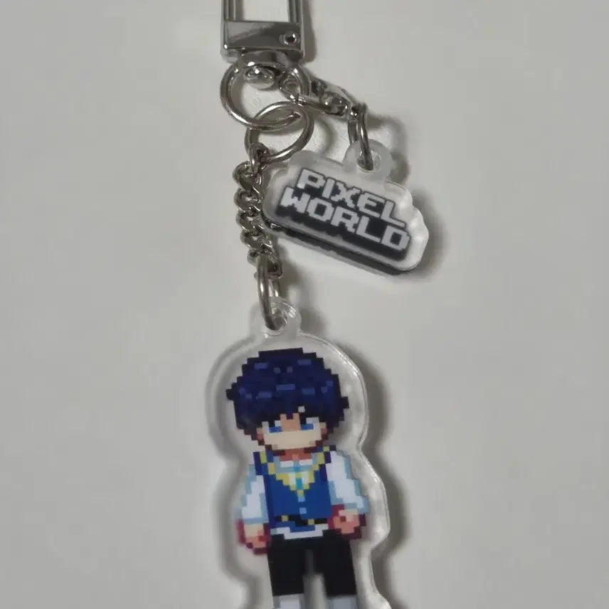 [BUNJANG] PLAVE Pixel World Acrylic Keyring / 플레이브 픽셀월드 아크릴 키링