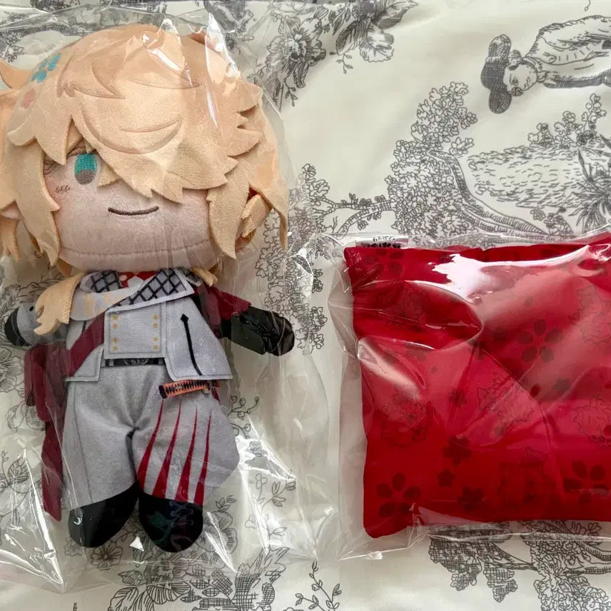 [BUNJANG] Touken Ranbu Norimune Wanpaku Cushion Set (Sealed) / 도검난무 노리무네 완파쿠, 쿠션 미개봉 세트 양도합니다