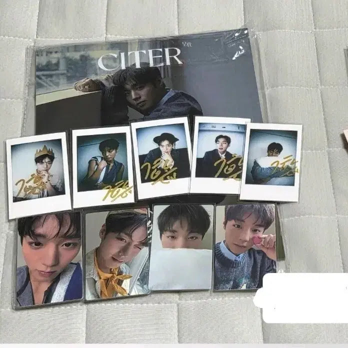 [BUNJANG] Park Ji-hoon Citer Magazine Photocard Polaroid Bundle Set / 박지훈 citer 잡지 포카 폴라 일괄