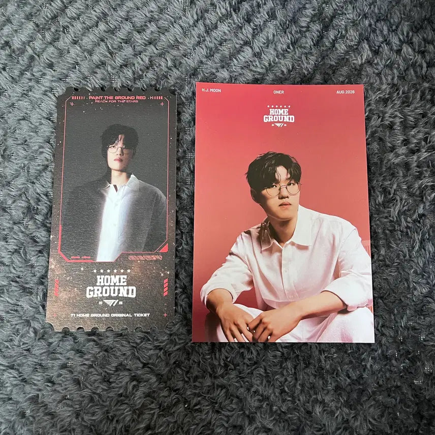 [BUNJANG] ONER T1 Homeground Day 2 Ticket + Postcard Set / [오너/ONER] 티원 홈그라운드 2일차 티켓+엽서 세트