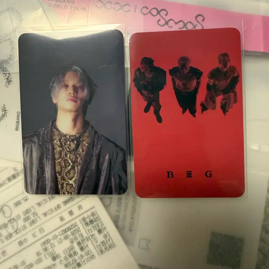 [BUNJANG] BIGBANG Daesung &amp; Group Photocard Set (2 pcs) / 빅뱅 포토카드 대성,단체  2장