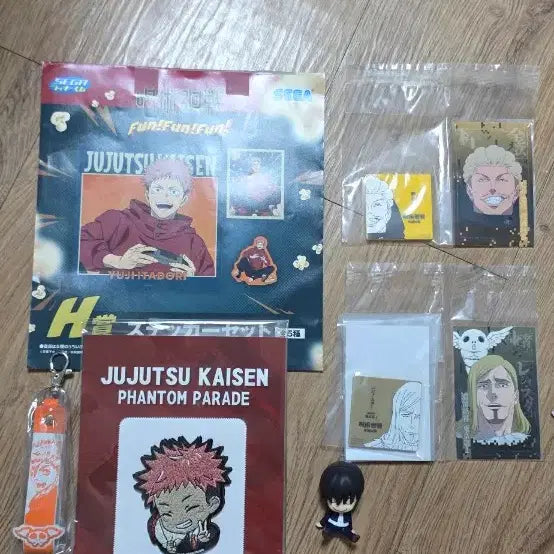 [BUNJANG] Jujutsu Kaisen Phantom Parade Chibi Embroidered Patch / 주술회전 굿즈