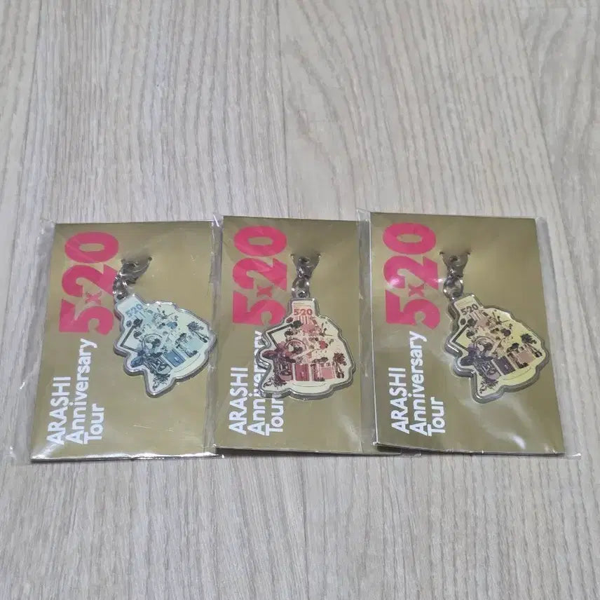 [BUNJANG] Arashi 5x20 Venue Limited Charm Bundle Set / 아라시 Arashi 5x20 회장한정 챰 일괄