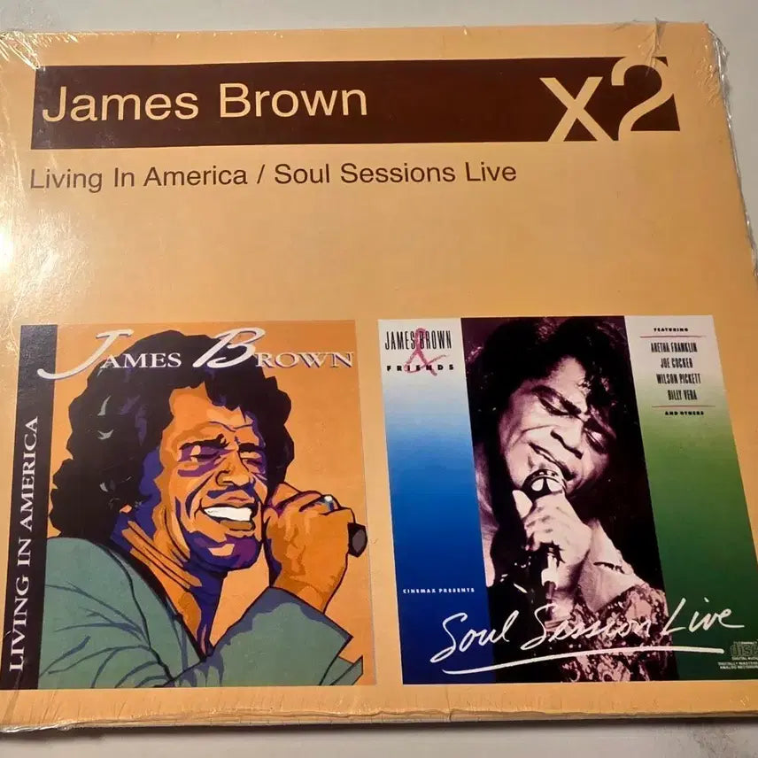 [BUNJANG] James Brown 2xCD Album / 제임스 브라운 James Brown 2xCD 제임스브라운 Michael Jackson 마이클잭슨 마이클 잭슨