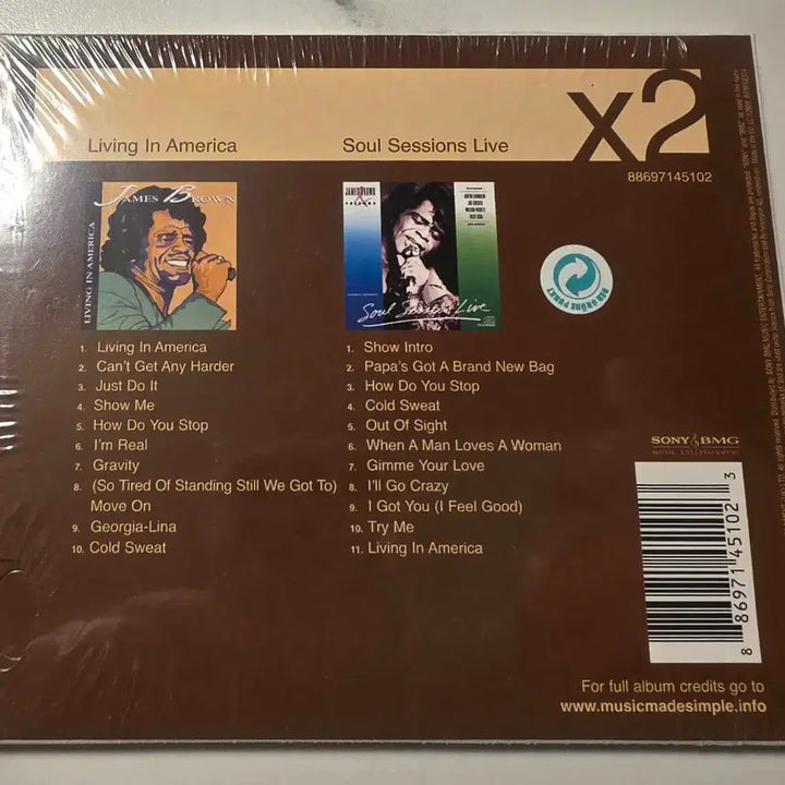 [BUNJANG] James Brown 2xCD Album / 제임스 브라운 James Brown 2xCD 제임스브라운 Michael Jackson 마이클잭슨 마이클 잭슨