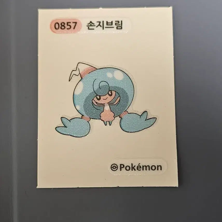[BUNJANG] Pokemon Sticker Collection / 포켓몬 띠부띠부씰 손지브림