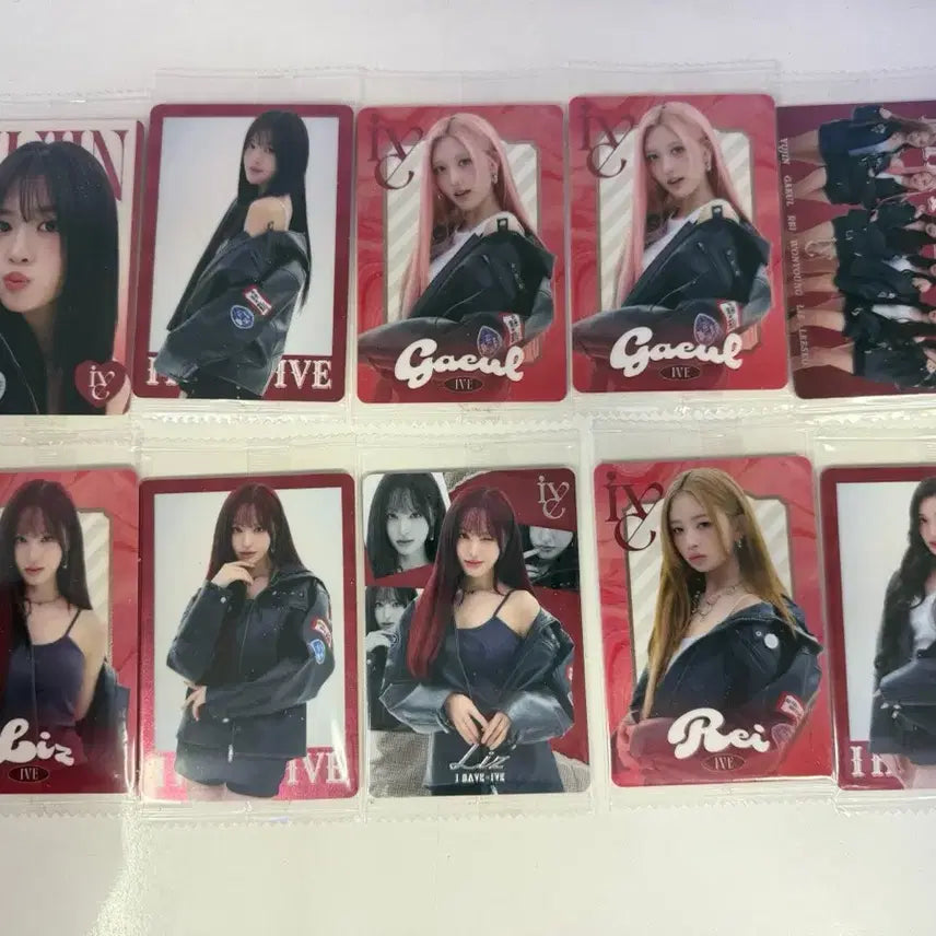 [BUNJANG] IVE Japan Wafer Photocard Bundle Set / 아이브  IVE 포토카드 일본웨하스 최신버전 일괄판매
