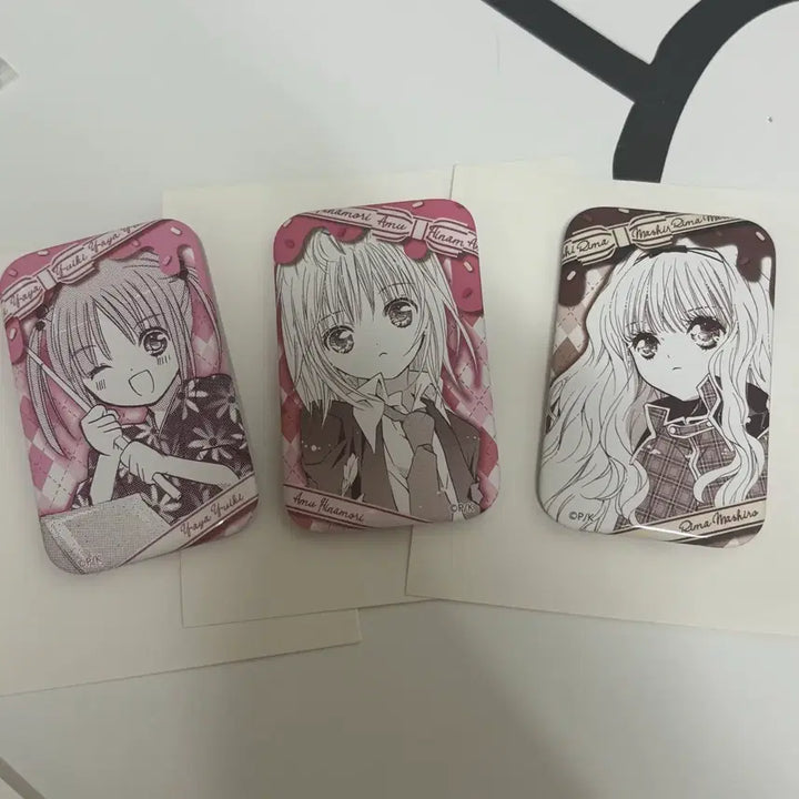 [BUNJANG] Shugo Chara! Character Acrylic Standee Bundle / 일괄)캐릭캐릭체인지 캔뱃지 리마 유이 아무