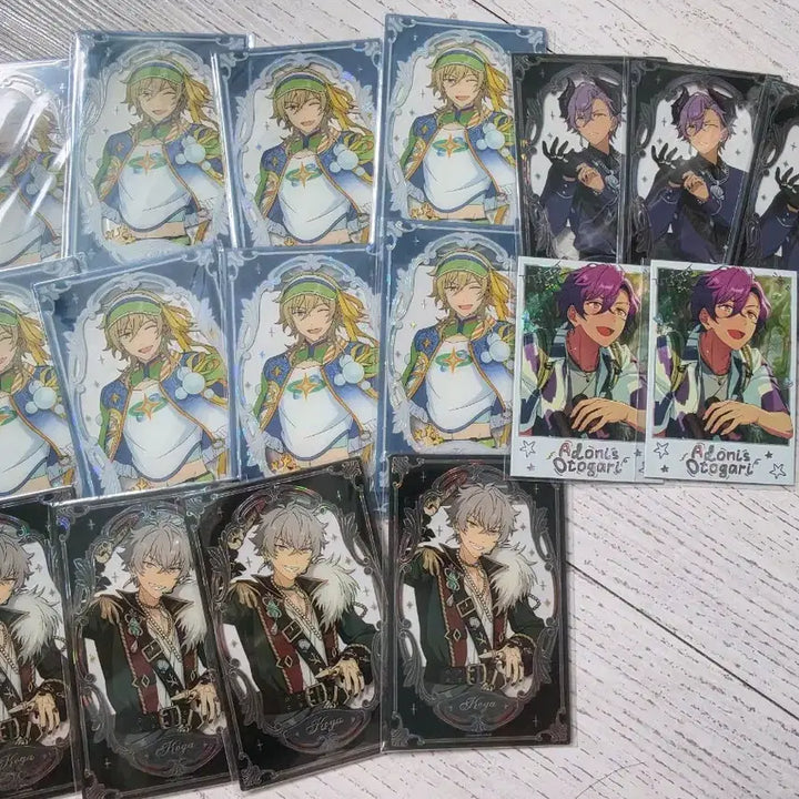 [BUNJANG] Ensemble Stars! Gallery Collection Card Kaoru Koga Adonis Bundle Set / 앙스타 갤러리 컬렉션 카드 프롤로그 포카 부쿠부 뱃지 카오루 코가 아도니스 일괄
