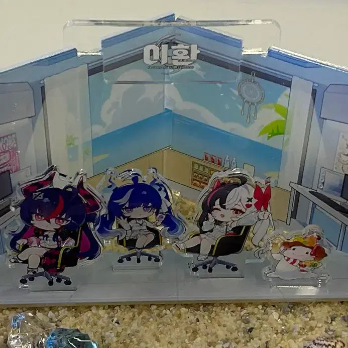 [BUNJANG] Lee Hwan PC Bang Kangseu Special MD Acrylic Diorama / 이환 아크릴 디오라마 이환 X PC방캉스 스페셜 MD 공식 한정 굿즈