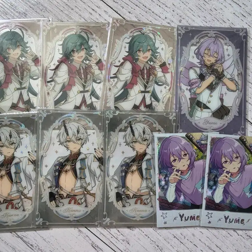 [BUNJANG] Ensemble Stars Gallery Collection Prologue Polaroid Card Raika Kanna / 앙스타 갤러리 컬렉션 카드 프롤로그 폴라로이드 라이카 유메 칸나