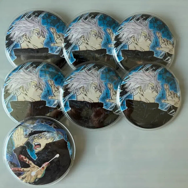 [BUNJANG] Jujutsu Kaisen Satoru Gojo Ita Bag Can Badge Set / 주술회전 고죠 이타백 캔뱃지