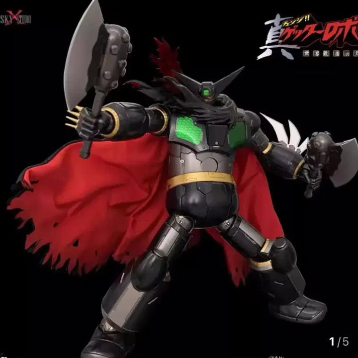 [BUNJANG] SKY X STUDIO Shin Getter Robo The Last Day Black Getter Diecast Figure / SKY X STUDIO 진겟타로보 세계최후의날 블랙겟타 초합금 피규어