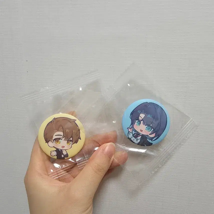 [BUNJANG] Baekilmong (Nightmare) Lucky Draw Mini Pin Button Set D / 괴담출근 백일몽 럭키드로우 D조 미니 핀버튼