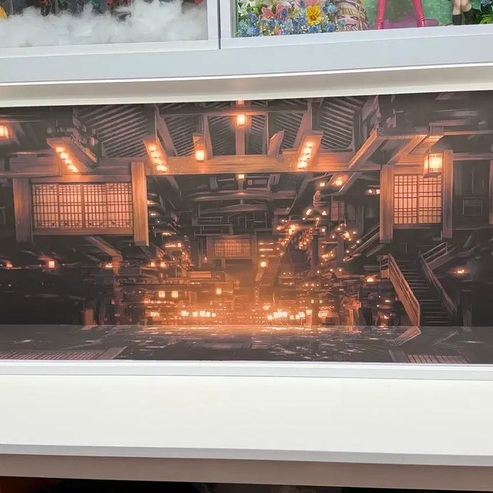 [BUNJANG] Demon Slayer: Kimetsu no Yaiba Mugen Castle Background Paper (Luneet Wide) / 귀멸의 칼날 무한성 배경지(루니트 와이드)