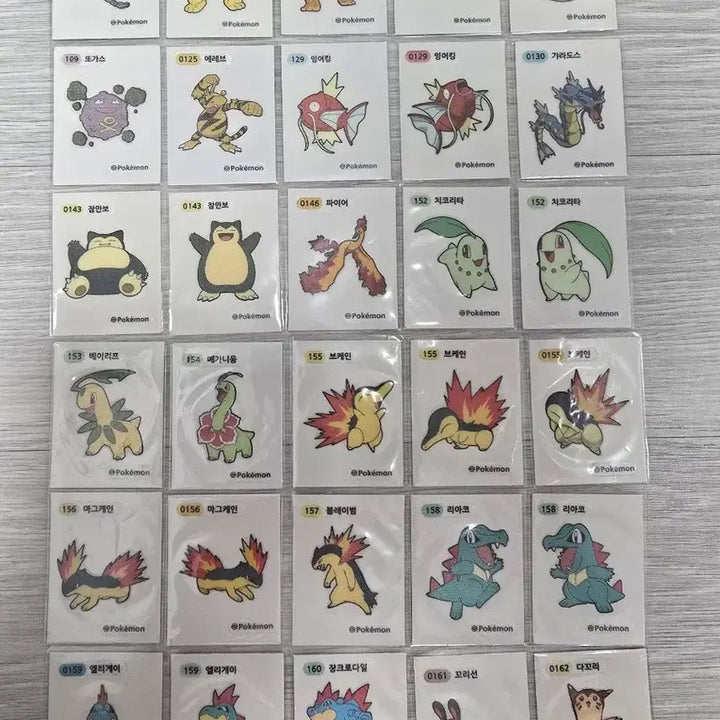 [BUNJANG] Pokemon Sticker Exchange / 포켓몬 띠부씰 교환 판매