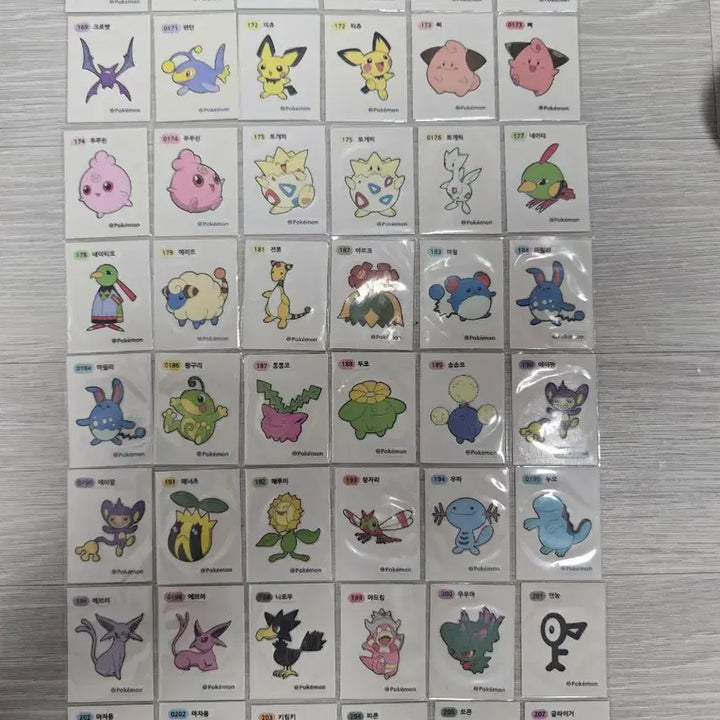 [BUNJANG] Pokemon Sticker Exchange / 포켓몬 띠부씰 교환 판매