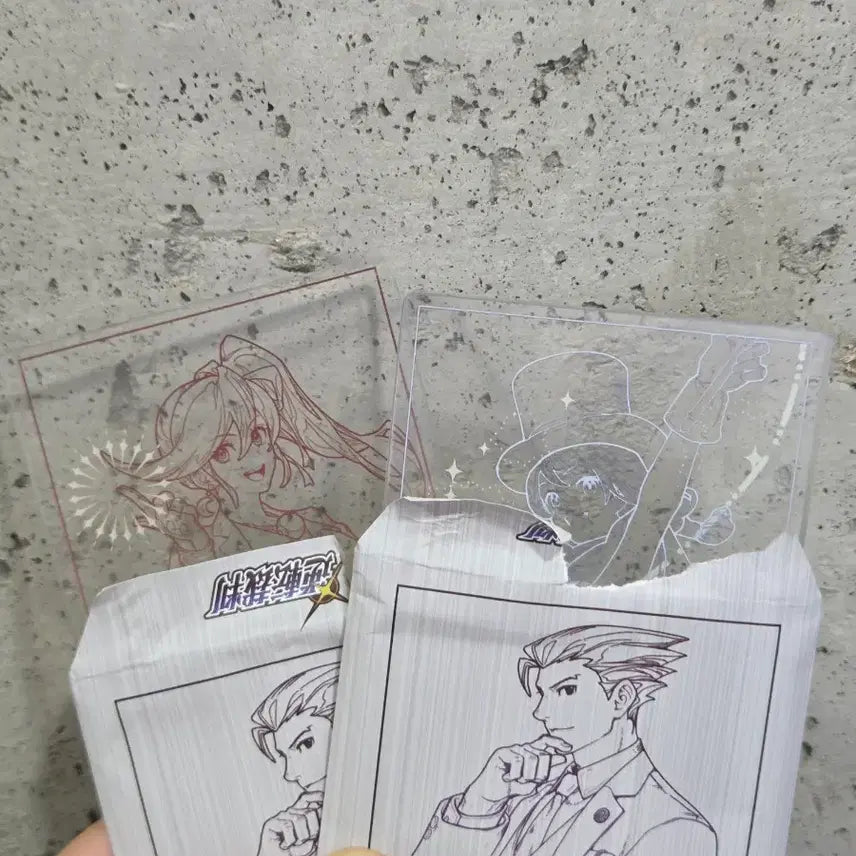 [BUNJANG] Ace Attorney Chinese Acrylic Standee / 역전재판 중국 아크릴