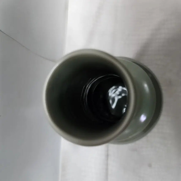 [BUNJANG] Chinese Celadon Candlestick Vase / 중국도자기 청자 촛대 화병
