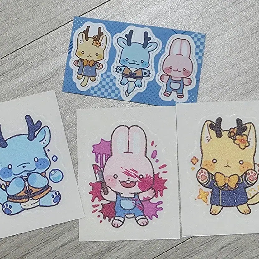 [BUNJANG] Papani Mascot Sticker / 과담출근 파파님 마스코트 띠부실