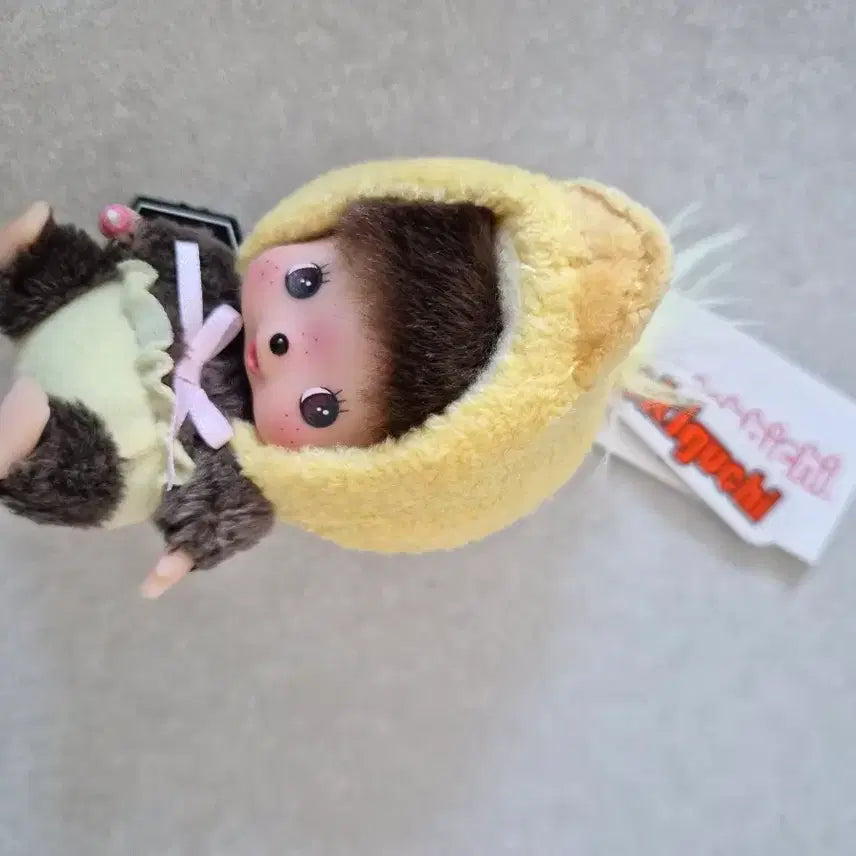 [BUNJANG] Monchhichi Bebichhichi Chick Plush Toy / 몬치치 베비치치 병아리 (택,새상품)